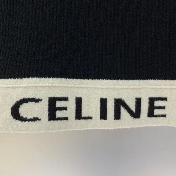 Celine women's crop top  in black - Picture 5 of 5
